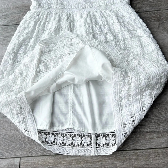 BB Dakota Andree  White Lace Dress - Picture 11 of 15